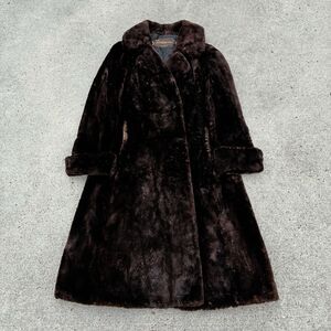Vintage Full Length Mink Fur Coat Tarlow Furs Baltimore Womens L
